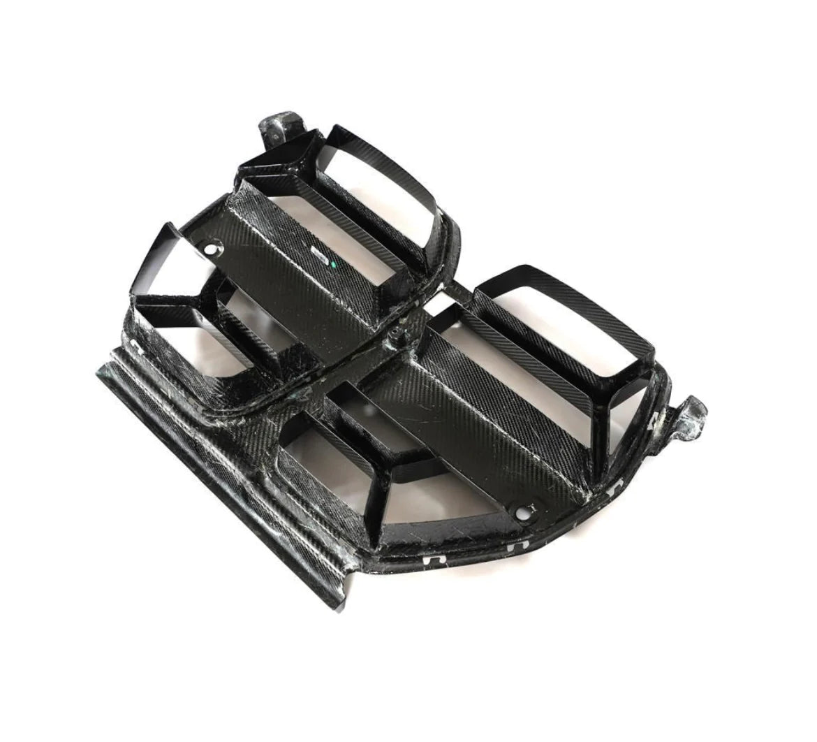 BMW CSL Style Carbon Fiber Front Grill - G80 M3 / G82/83 M4