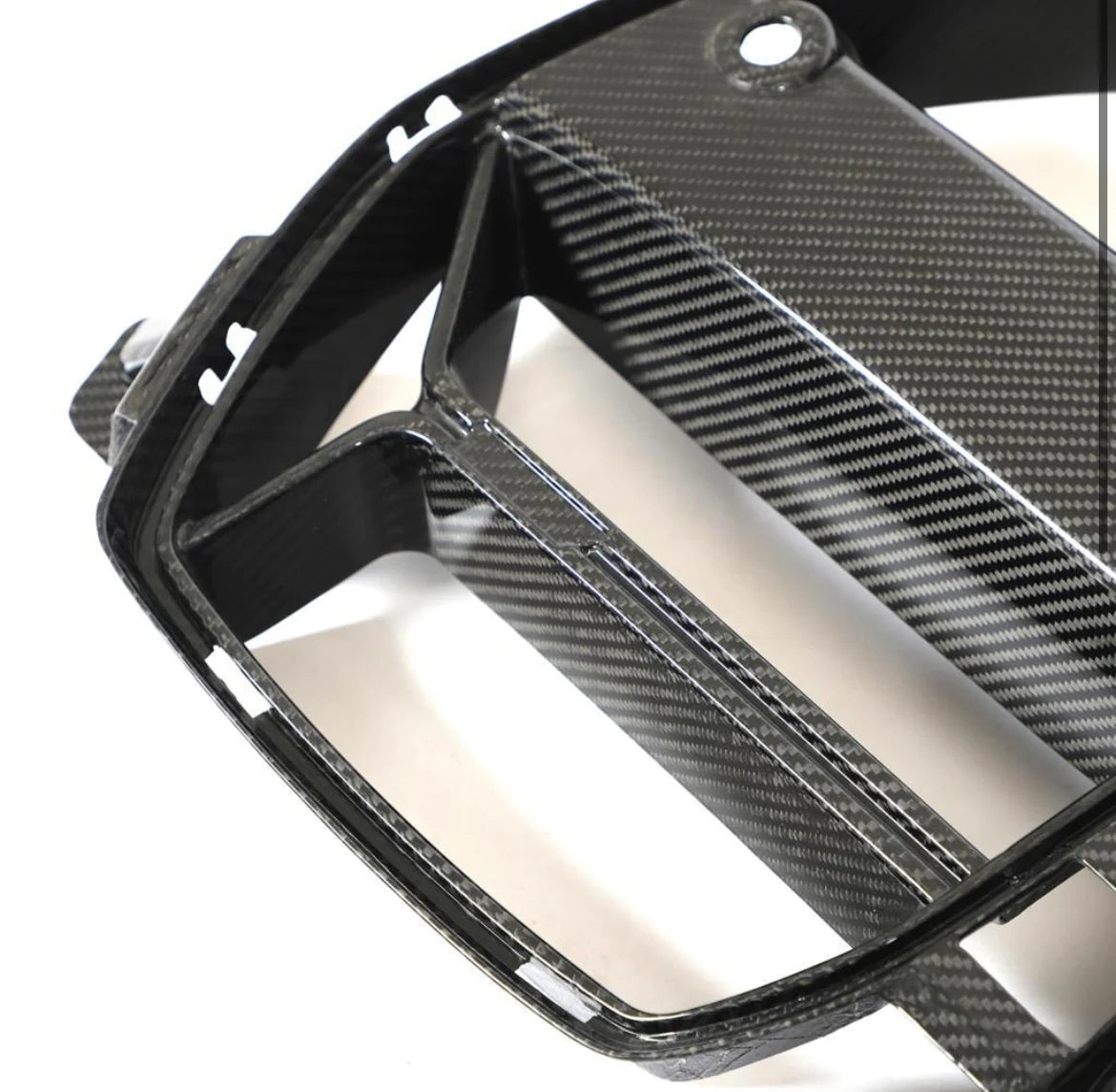 BMW CSL Style Carbon Fiber Front Grill - G80 M3 / G82/83 M4