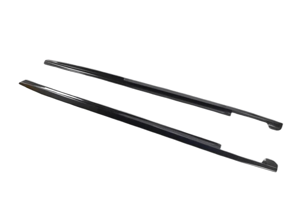 BMW CSMT Style Carbon Fiber Side Skirt Extensions - G20 3-Series
