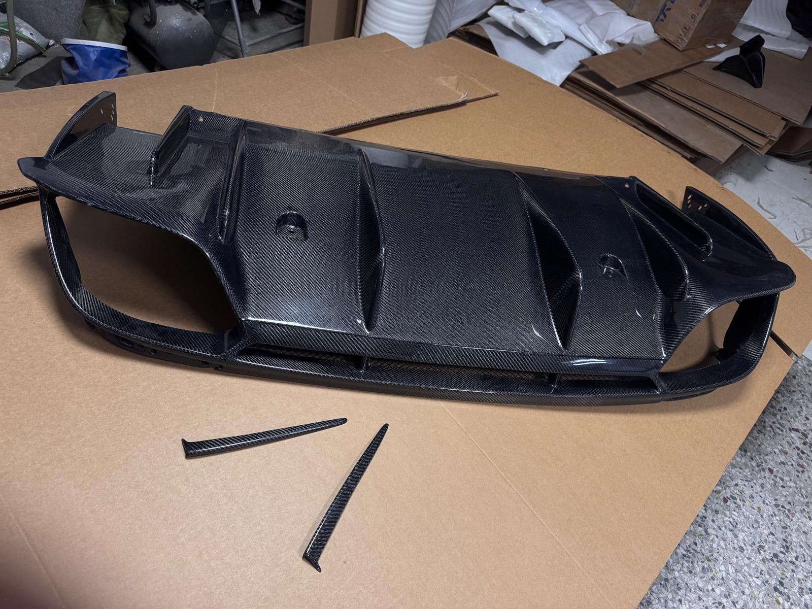 Alfa Romeo Giulia Quadrifoglio Carbon Fiber Diffuser