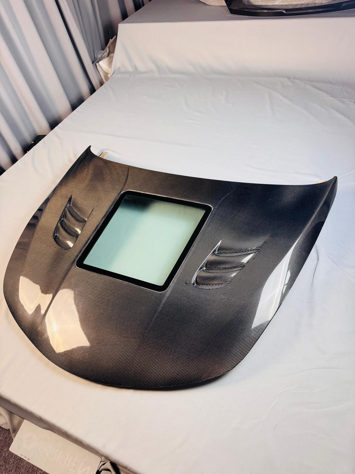 Alfa Romeo Stelvio Show Style Carbon Fiber Hood