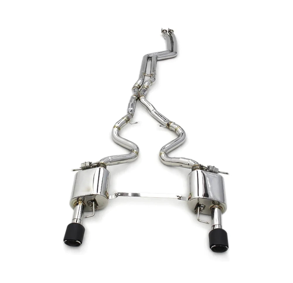 BMW Agency Performance Stainless Steel Valved Cat-back Exhaust - E90 / E92/93 335i