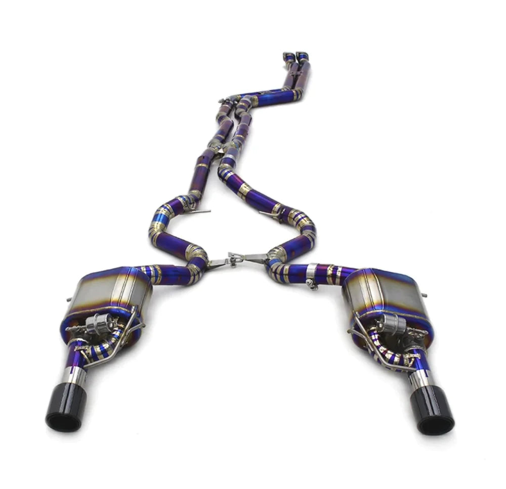 BMW Agency Performance Titanium Valved Cat-back Exhaust - E90 / E92/93 335i