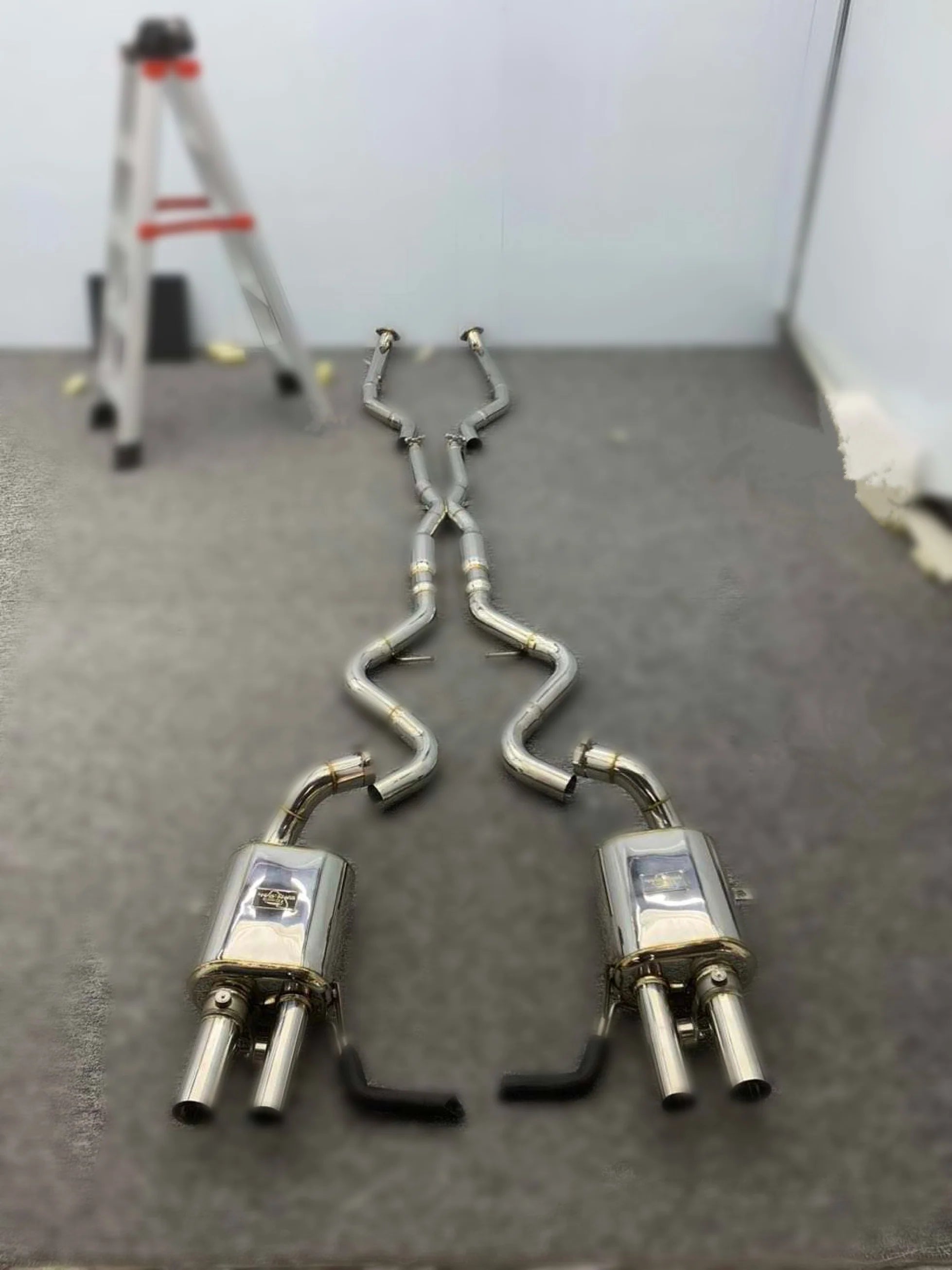 BMW Agency Performance Valved Stainless Steel Cat-back Exhaust - E90 / E92/93 M3
