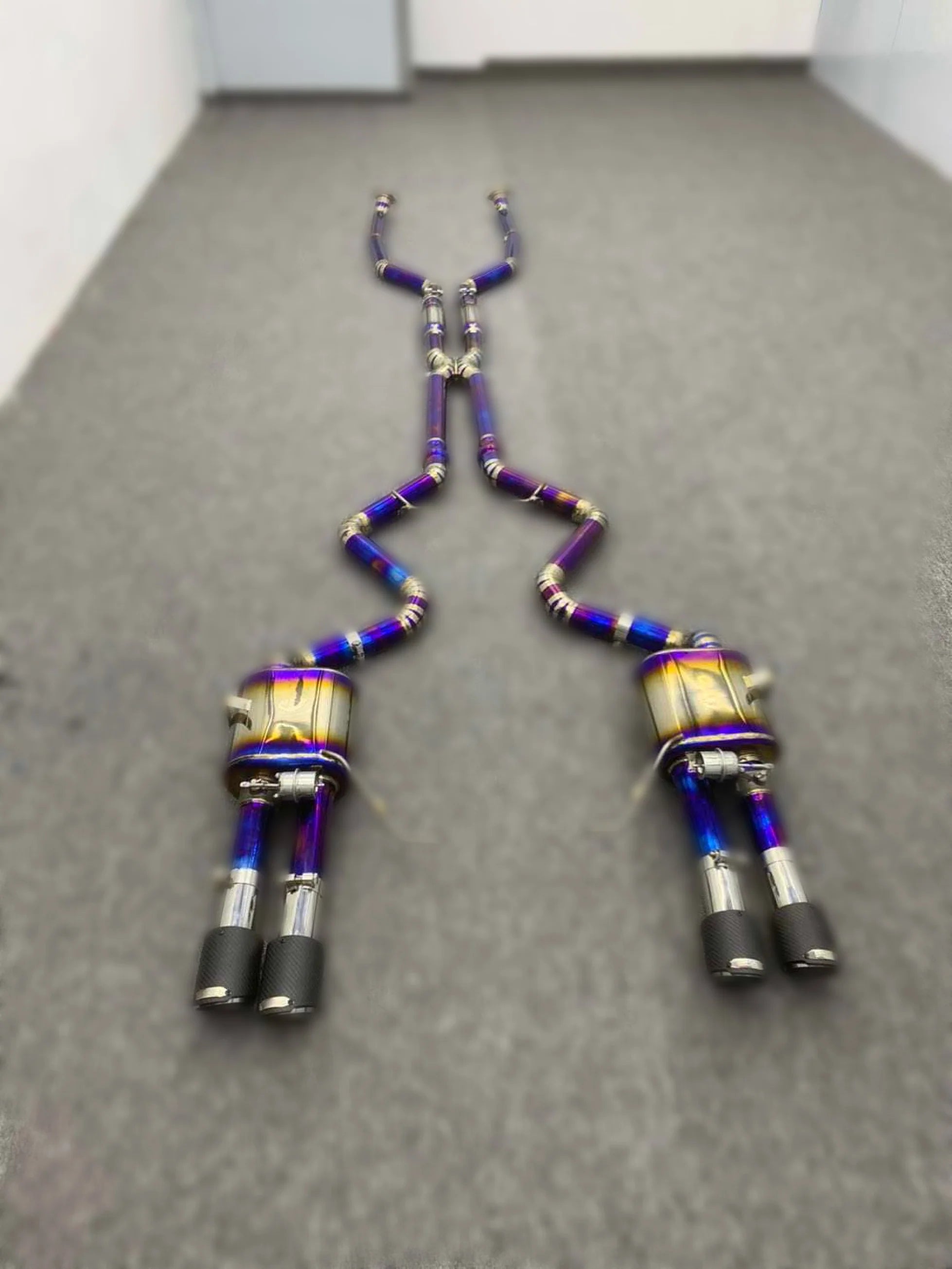 BMW Agency Performance Titanium Cat-back Exhaust - E90 / E92/93 M3