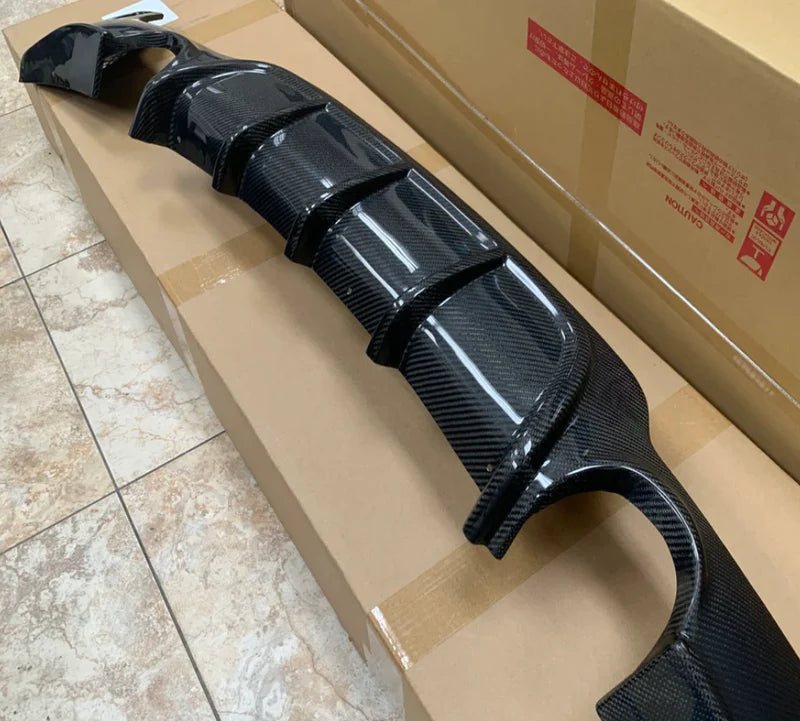 BMW F3X 4 Series M Performance Style Carbon Fiber Diffuser