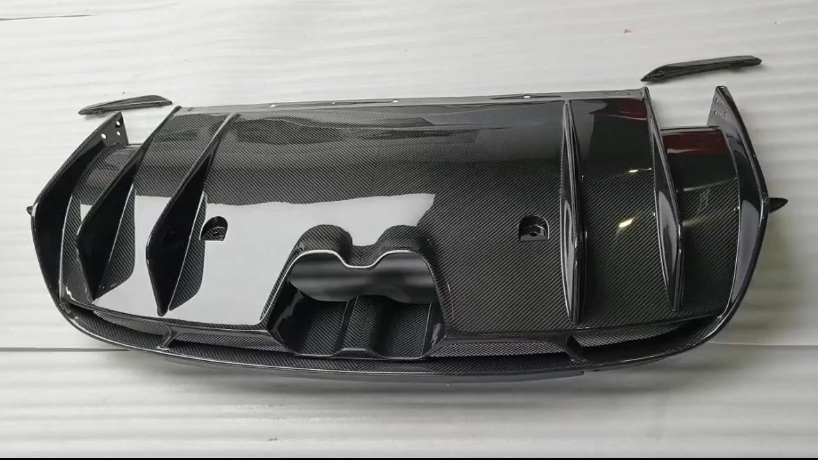 Alfa Romeo Giulia GTAm Style Carbon Fiber Diffuser