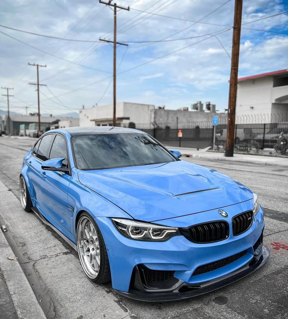 BMW GT4 V2 Style Carbon Fiber Front Lip - F80 M3 / F82/83 M4