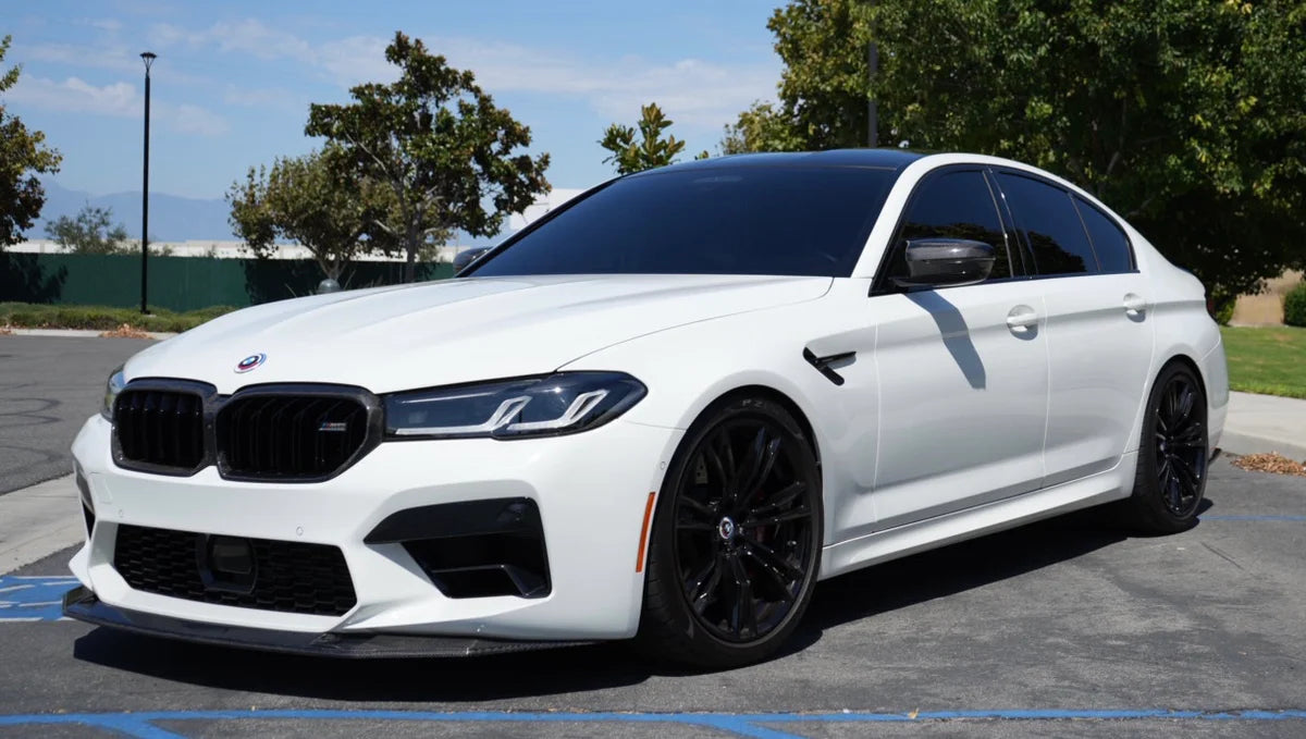 BMW J Style Carbon Fiber Front Lip - F90 M5