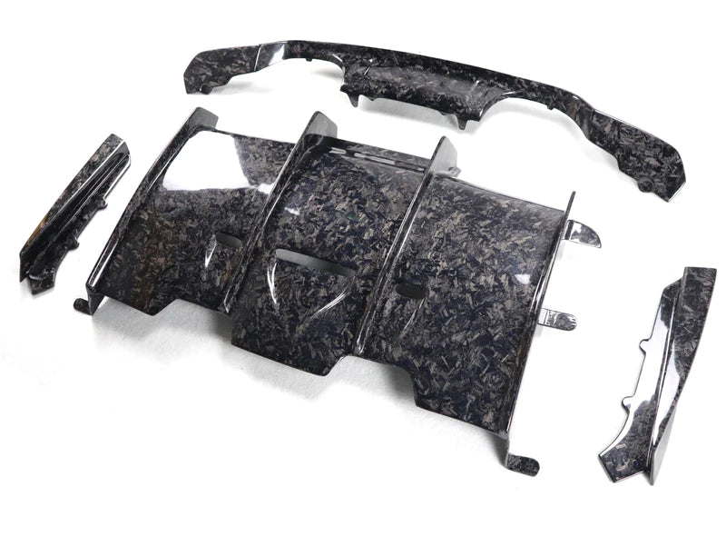 BMW PSM Style 4PC Carbon Fiber Diffuser - F80 M3 / F82/83 M4