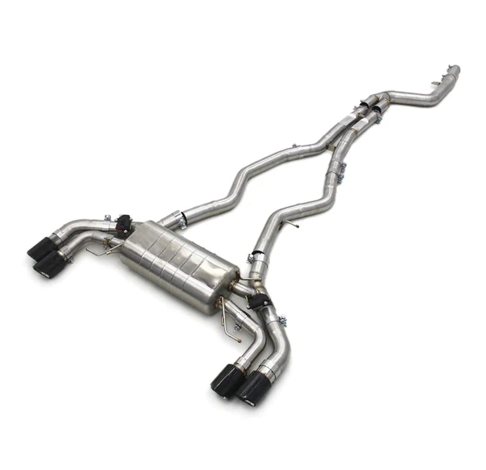 BMW Agency Performance Stainless Steel Valved Cat-back Exhaust - G42 M240i