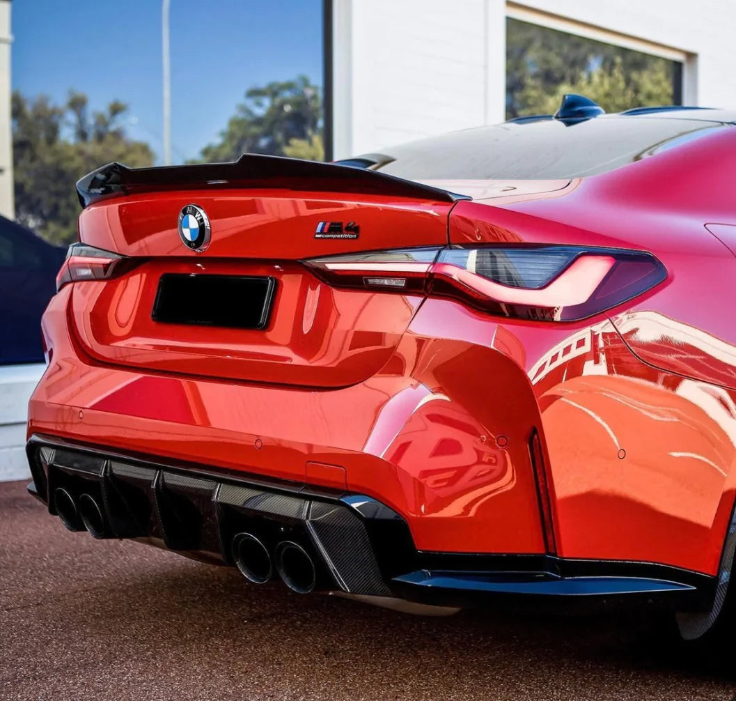 BMW PSM V2 Style Carbon Fiber Spoiler - G82 M4 / G22 4-Series