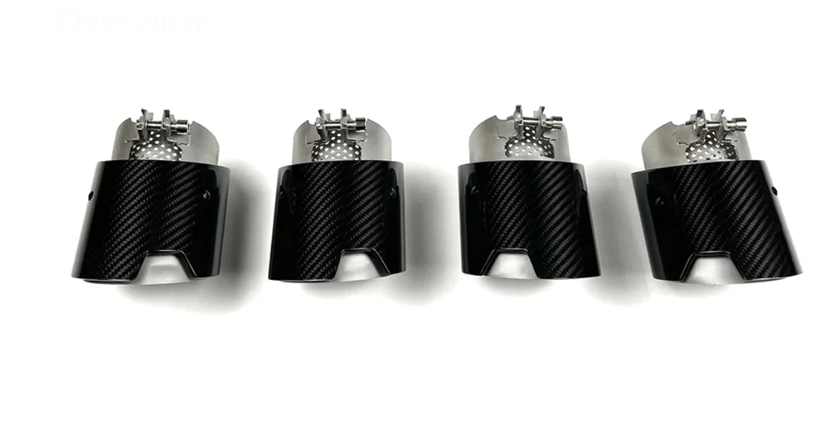 BMW Carbon Fiber Exhaust Tips - G80 M3 / G82/83 M4
