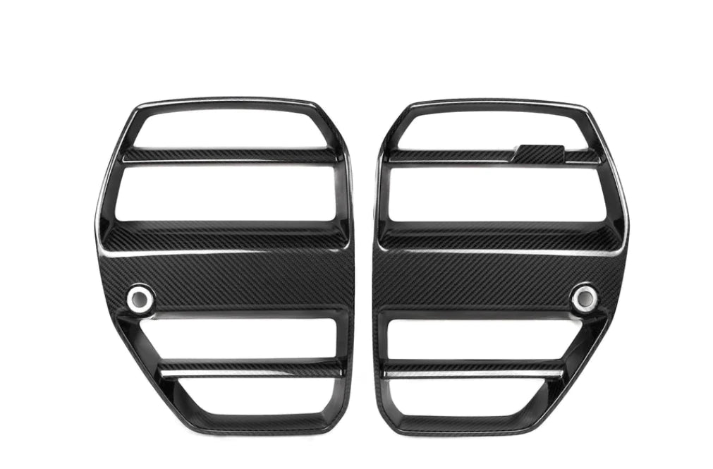 BMW G8X GT3 Style Dry Carbon Fiber Front Grill - M3 / M4