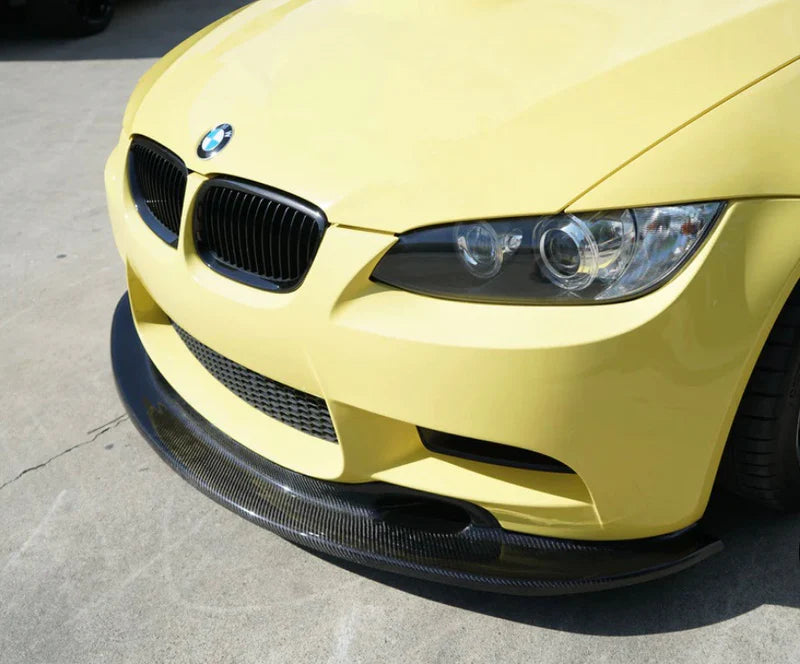 BMW GT4 V1 Extended Carbon Fiber Front Lip - E90 / E92/93 M3