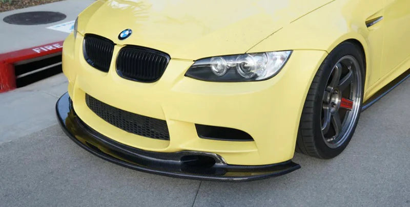 BMW GT4 V1 Extended Carbon Fiber Front Lip - E90 / E92/93 M3