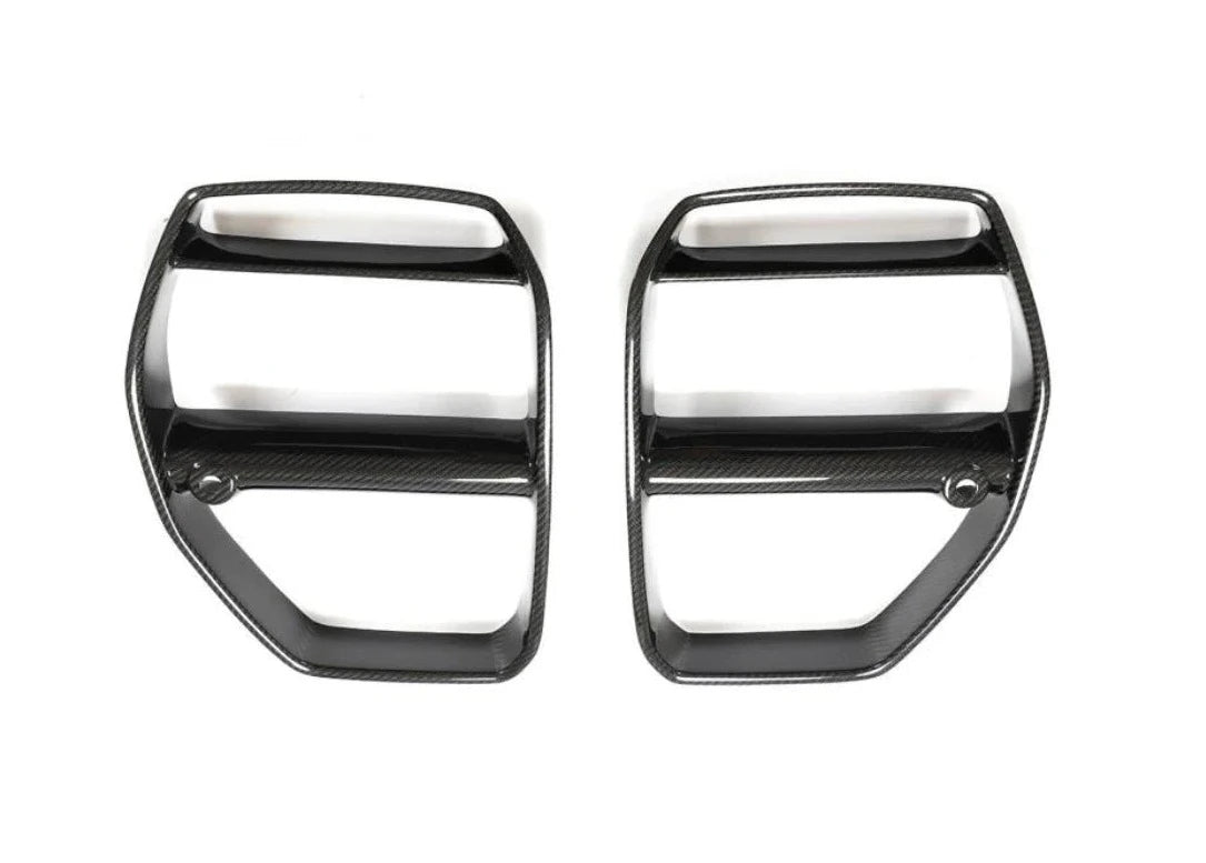 BMW GTS Style Carbon Fiber Front Grill - G80 M3 / G82/83 M4