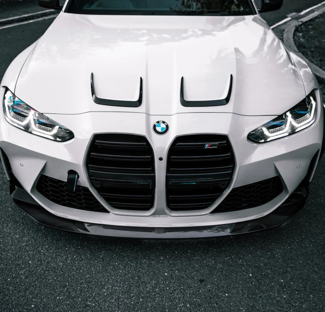 BMW Carbon Fiber Hood Trim - G80 M3 / G82/83 M4