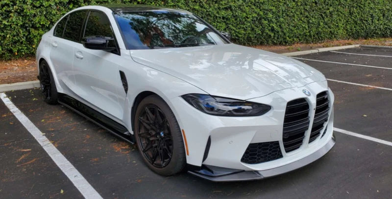 BMW R1 Style Carbon Fiber Side Skirts - G80 M3 / G20 3-Series / G22 4-Series