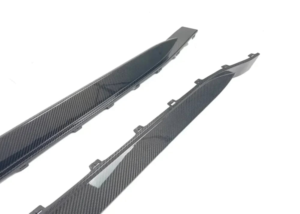 BMW OEM Style Carbon Fiber Side Skirt Replacement - G80 M3 / G82/83 M4