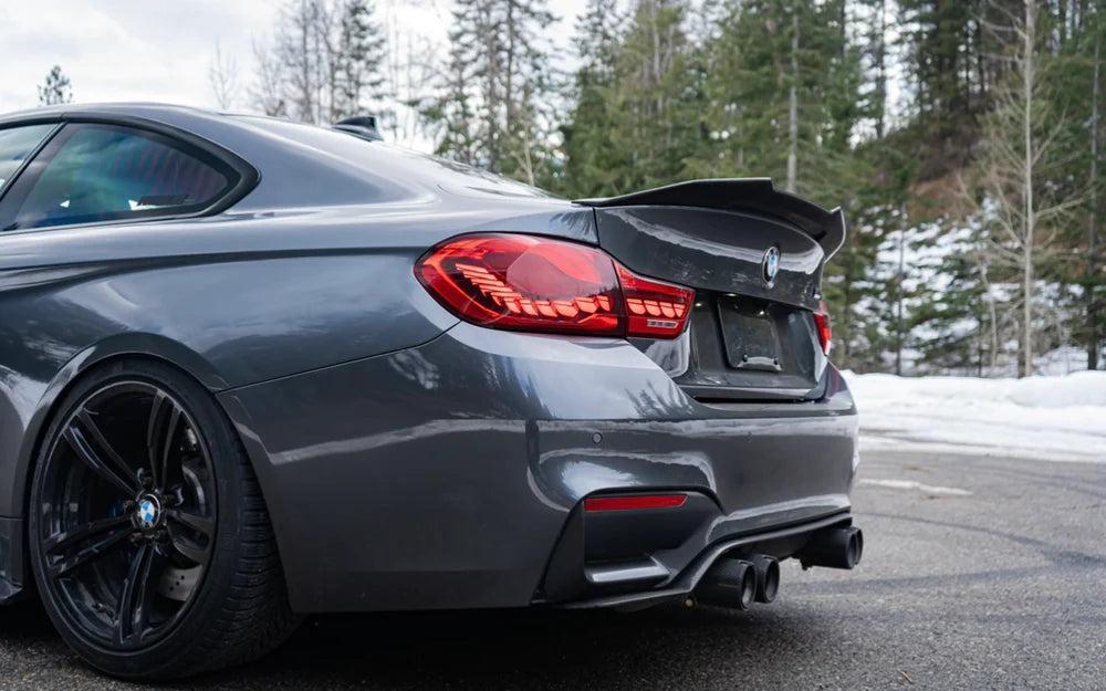 BMW PSM High Kick Style Carbon Fiber Spoiler - F82 M4