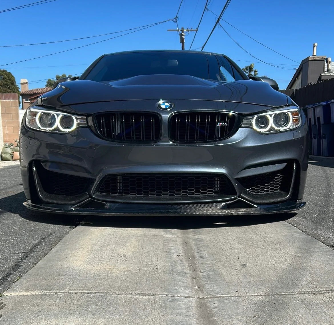 BMW RZ Style Carbon Fiber Front Lip - F80 M3 / F82/83 M4