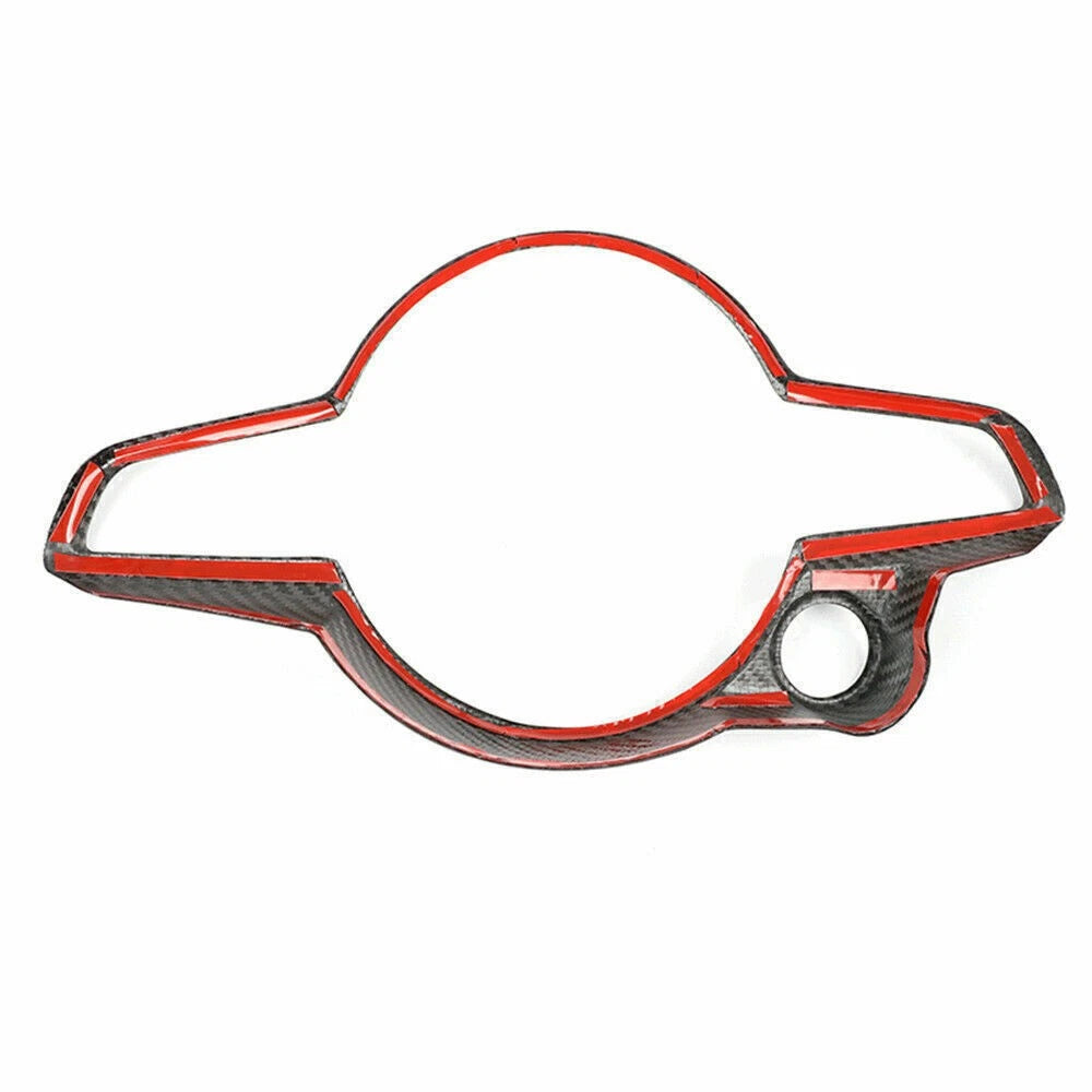 Alfa Romeo Giulia 2020+ Carbon Fiber Steering Wheel Trim