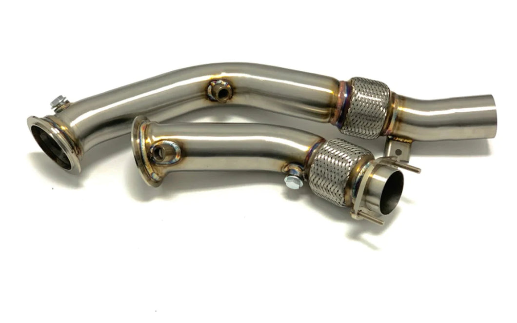 MAD BMW S55 Catless Down pipes