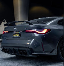 Load image into Gallery viewer, BMW G8X M Performance Style Carbon Fiber Rear Bumper Splitters - G80 / G82 / G83
