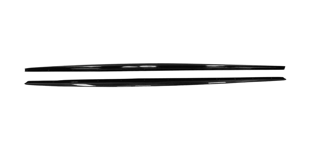 BMW F22 2 Series MP Style Carbon Fiber Side Skirt Extensions