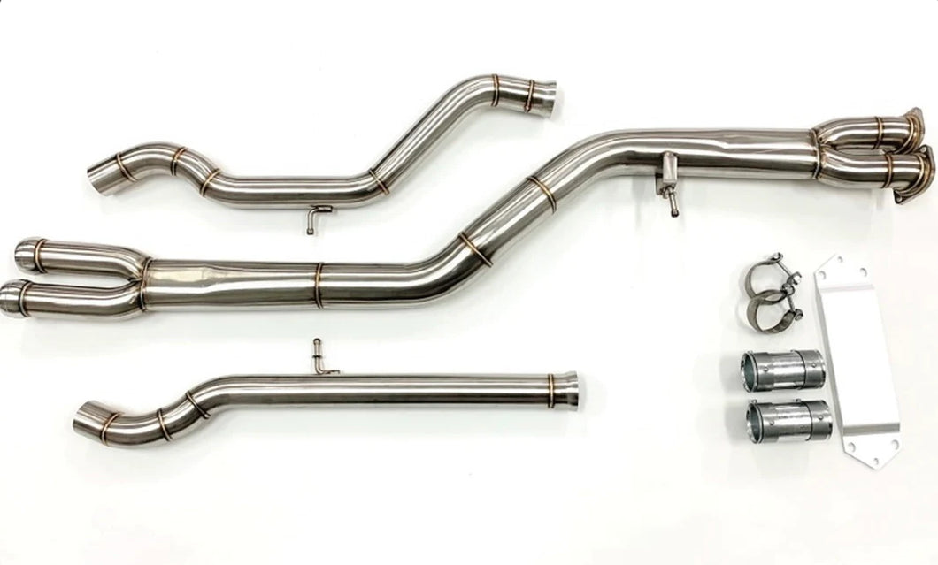 BMW F8x M3 & M4 S55 High Flow Single Midpipe