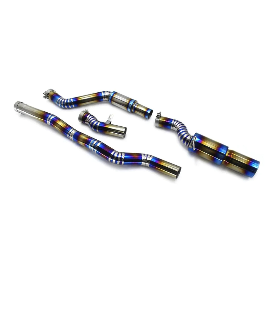 MK5 Supra Tomei Style Titanium Single Exit Cat-back Exhaust - A90/91