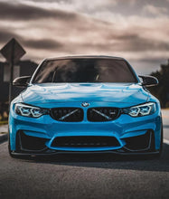 Load image into Gallery viewer, BMW F8X PSM Style Carbon Fiber Lip + Splitters (BUNDLE) - M3 / M4
