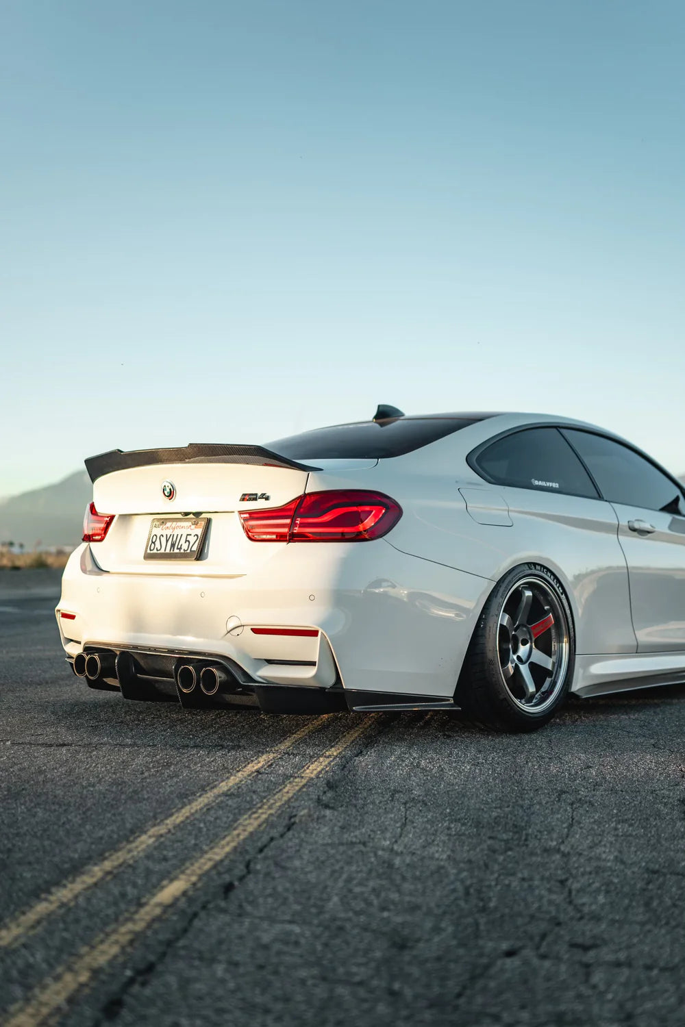 BMW STX Style Carbon Fiber Spoiler - F82 M4