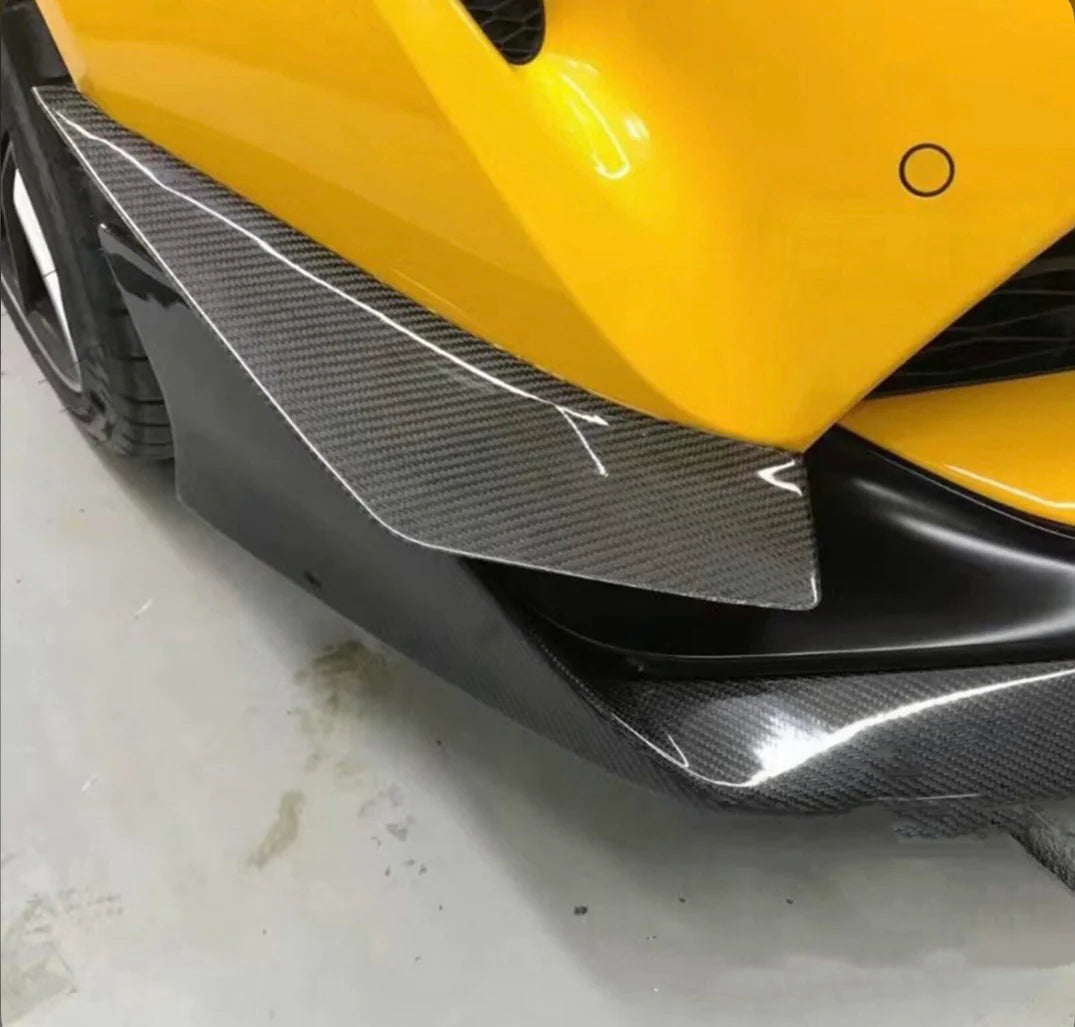 MK5 Supra V1 Style Carbon Fiber Canards - A90/91