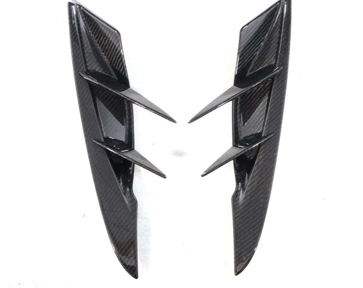 MK5 Supra V2 Style Carbon Fiber Canards - A90/91