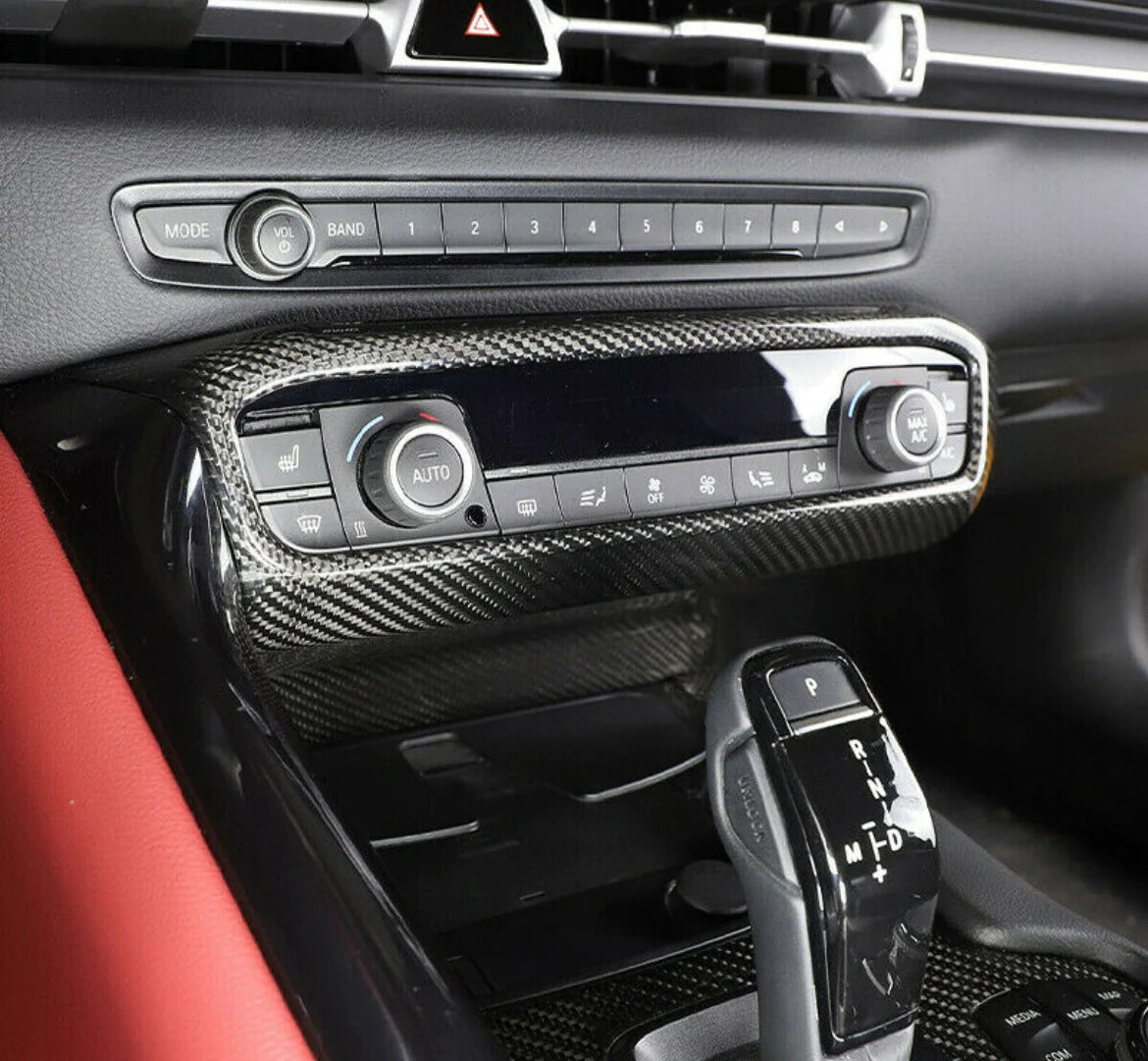 MK5 Supra Carbon Fiber Climate Control Cover - A90/91