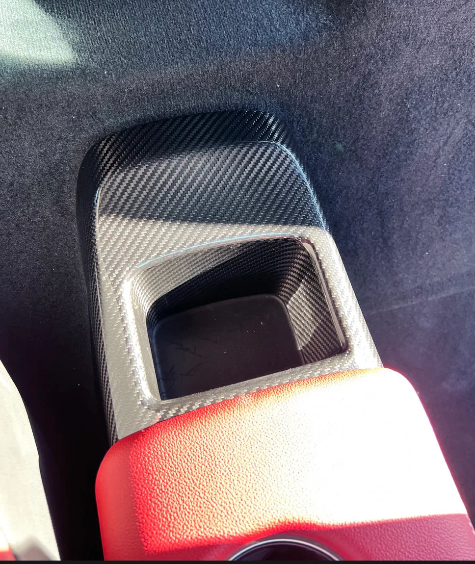 MK5 Supra Carbon Fiber Storage Compartment Cover - A90/91