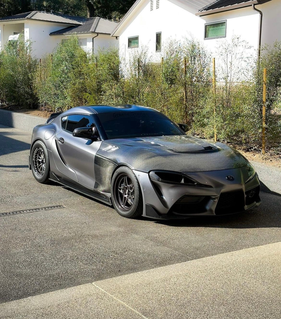 MK5 Supra VR Style Carbon Fiber Hood - A90/91