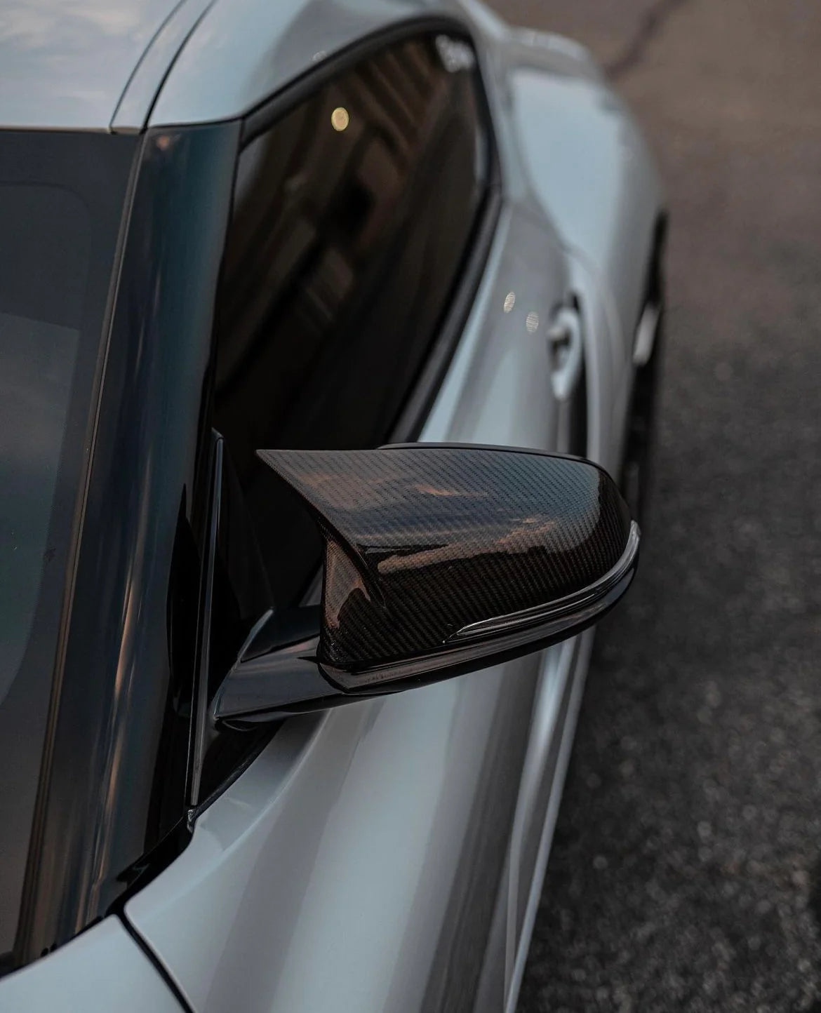 MK5 Supra M Style Carbon Fiber Mirrors - A90/91
