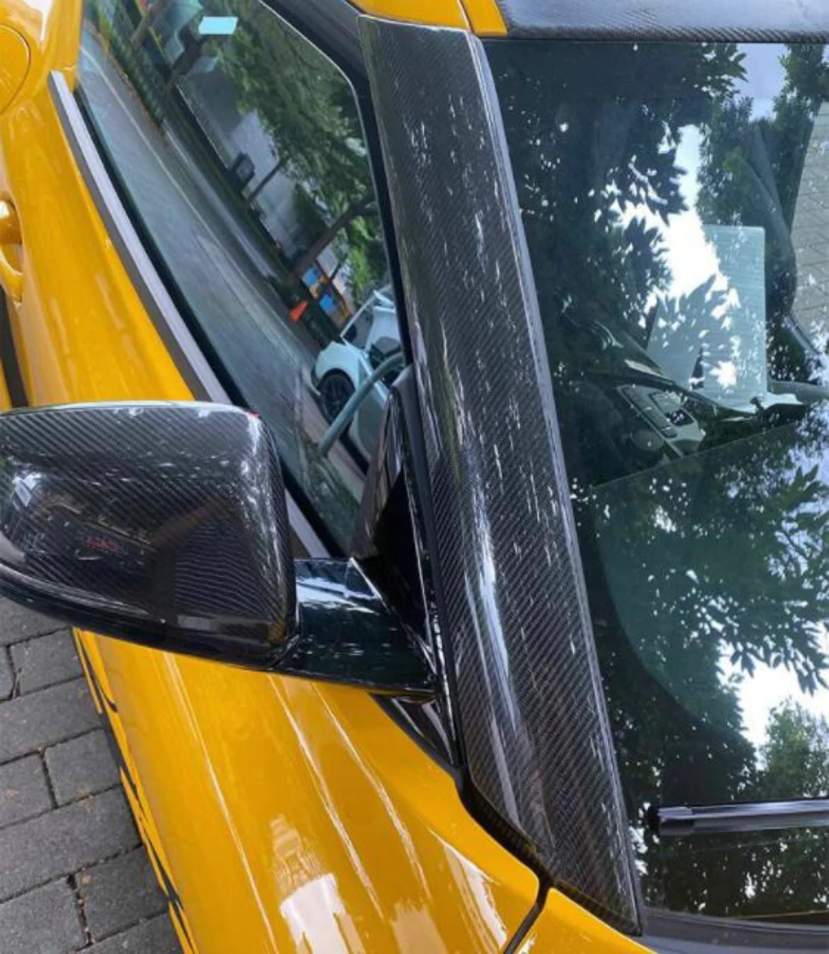 MK5 Supra Carbon Fiber A Pillar Trim - A90/91