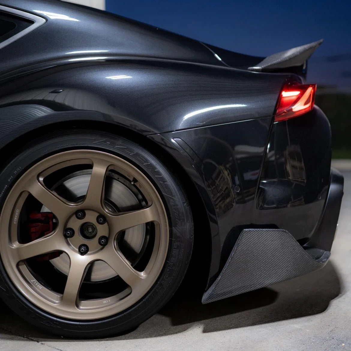 MK5 Supra Carbon Fiber Rear Splats  - A90/91