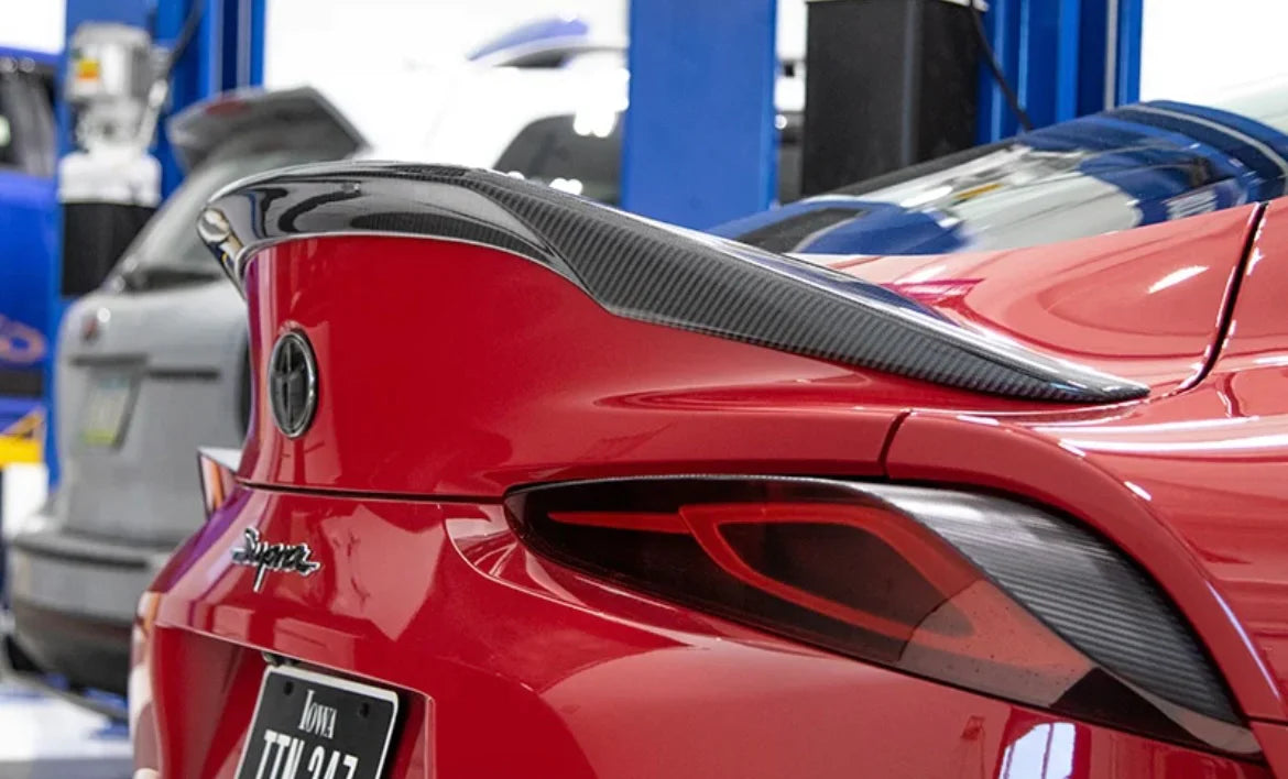 MK5 Supra TRD Style Carbon Fiber Spoiler - A90/91