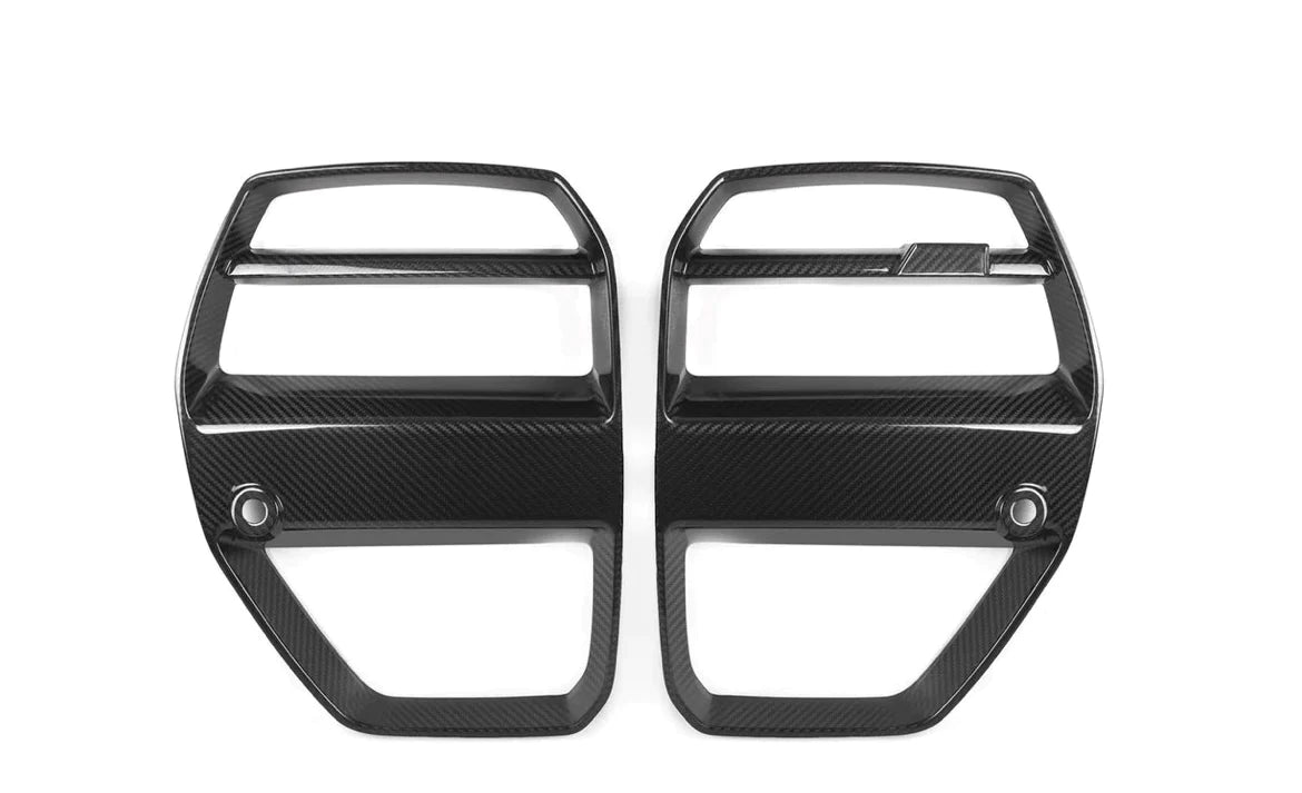 BMW V Style Carbon Fiber Front Grill - G80 M3 / G82/83 M4