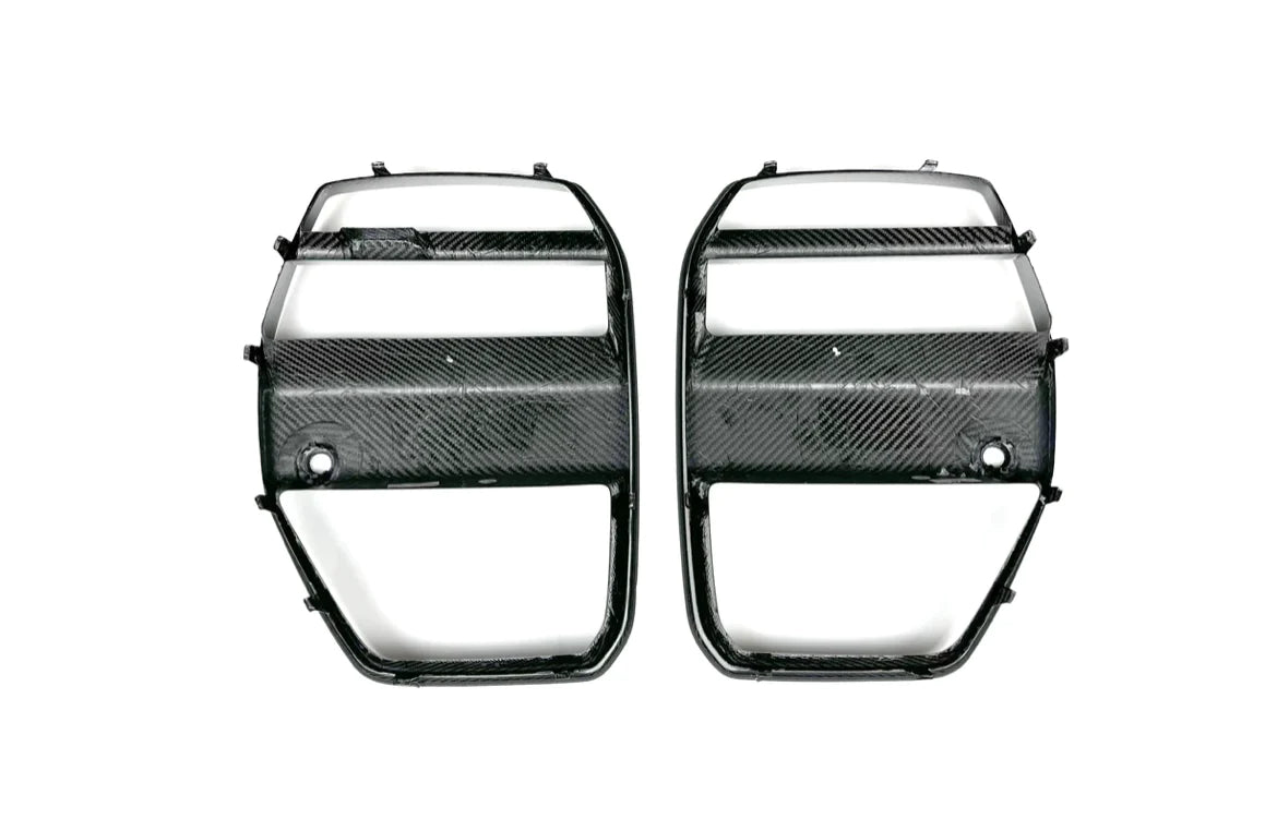 BMW V Style Carbon Fiber Front Grill - G80 M3 / G82/83 M4