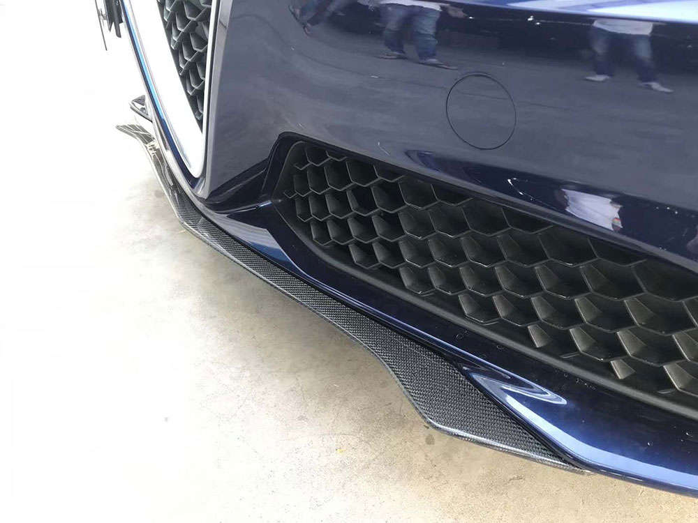 Alfa Romeo Giulia Base V1 QV Style Carbon Fiber Front lip