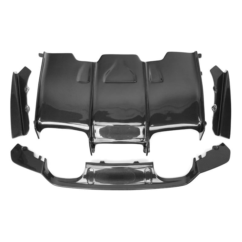 BMW PSM Style 4PC Carbon Fiber Diffuser - F80 M3 / F82/83 M4