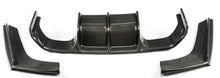 Load image into Gallery viewer, F8X M3 M4 Carbon Fiber V Style Rear Diffuser 3 PC
