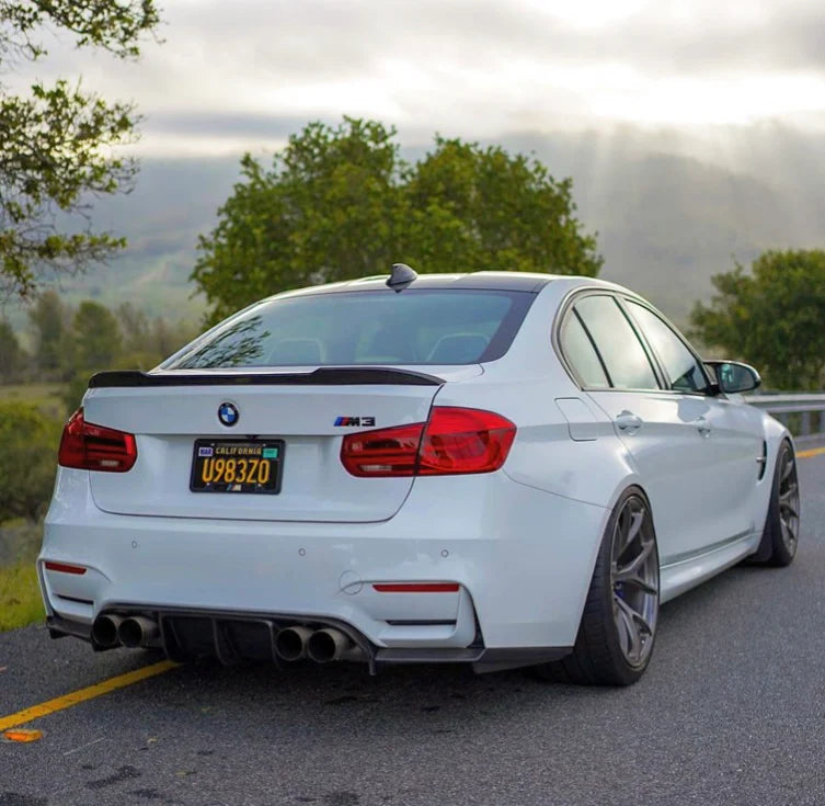 BMW CS Style Carbon Fiber Spoiler - F80 M3 / F30 3-Series