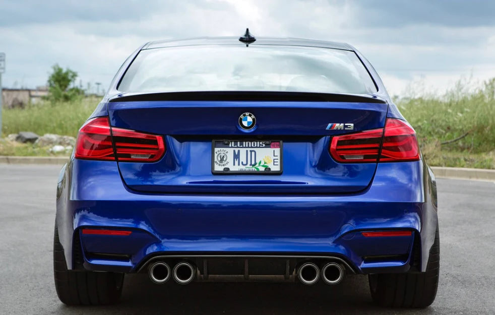 BMW Performance Style Carbon fiber Spoiler - F80 M3 / F30 3-Series